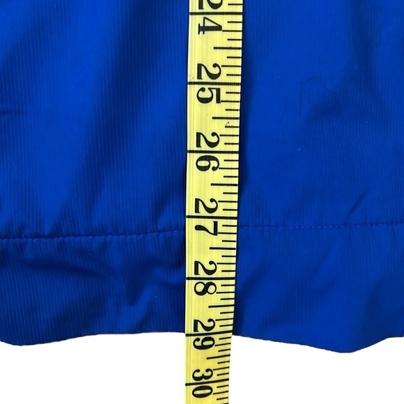 NikeFit Storm Blank Team Windbreaker Track Jacket Royal Blue/White Zip Up Large - Picture 4 of 10